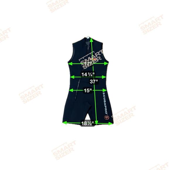 ScubaPro Women's Medium 3mm S-Tek Shorty Wetsuit Diving Outdoor Water Sports - Picture 7 of 7